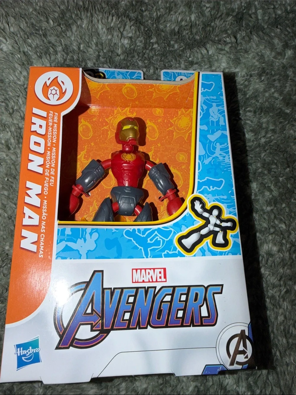 Marvel Avengers BEND & FLEX 6” (approx) FIGURES. INCLUDES FIGURINE & ACCESSORY.